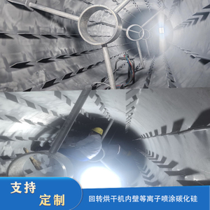 Procesamiento de plasma de pulverización térmica Jinan de recubrimiento de carburo de silicio