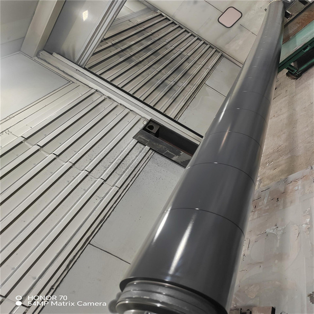 Rodillo guía de tela recubierto de cerámica con pulverización por plasma con cerámica de óxido 
