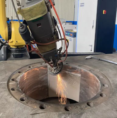 Carcasa procesada mediante revestimiento l&aacute;ser.