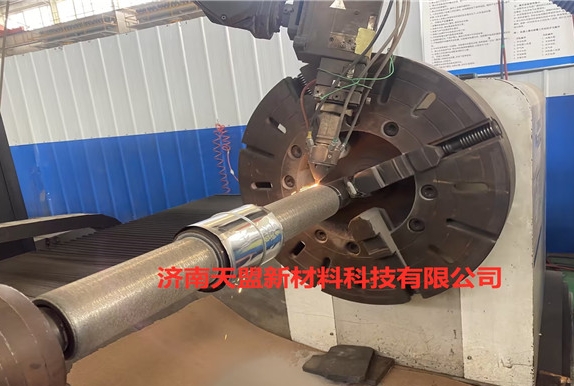 Rodillo de aplicación de revestimiento cerámico de modificación de superficie de revestimiento láser de alta velocidad 