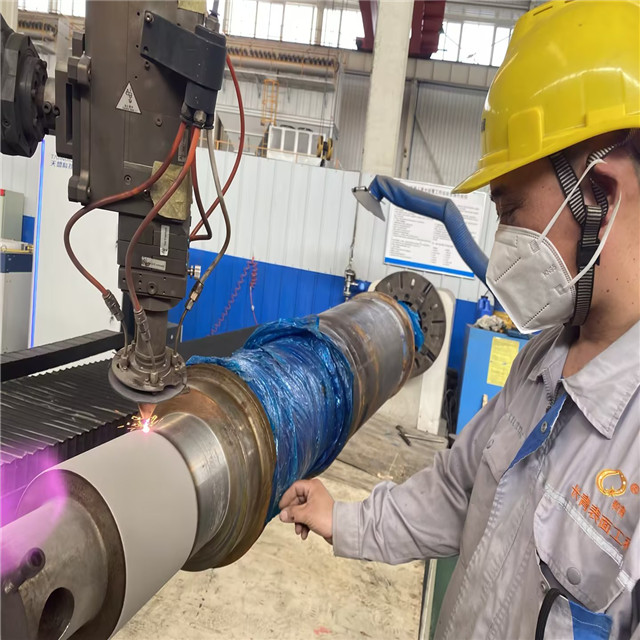 Eje del ventilador con tecnología de revestimiento láser