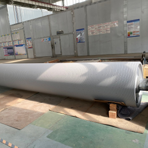 Rollo inferior rebobinador de alta durabilidad con revestimiento por pulverización térmica