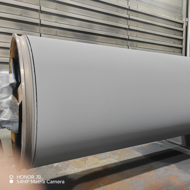  Fabricación de cilindros secadores anticorrosión para la industria del papel