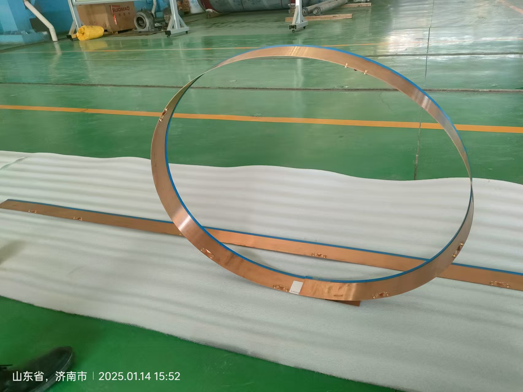 Raspador de papel de aleación de cobre de alta calidad, raspador de bronce y fósforo para secar piezas de cilindros 